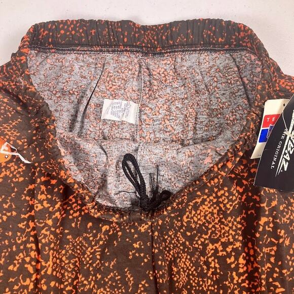 Zubaz CLEVELAND BROWNS Snakeskin Print Pants Size XL Vintage 90s Deadstock NWT - Picture 7 of 9